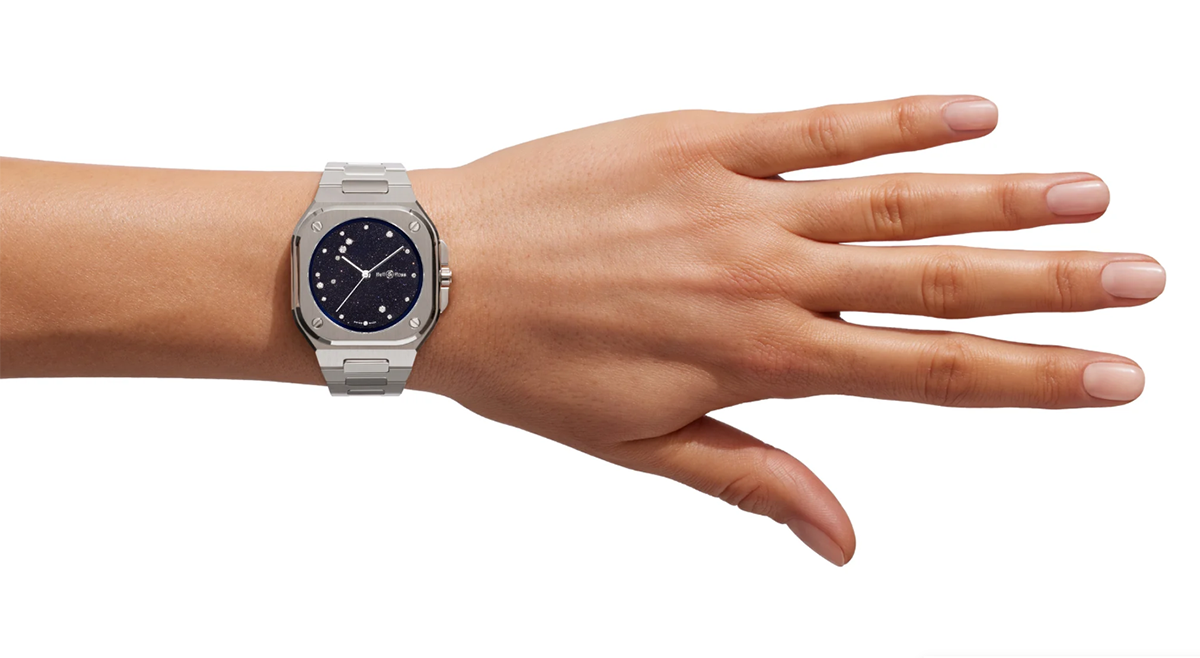 ベル＆ロス BR-05 ブルーダイヤモンドイーグル 装着画像